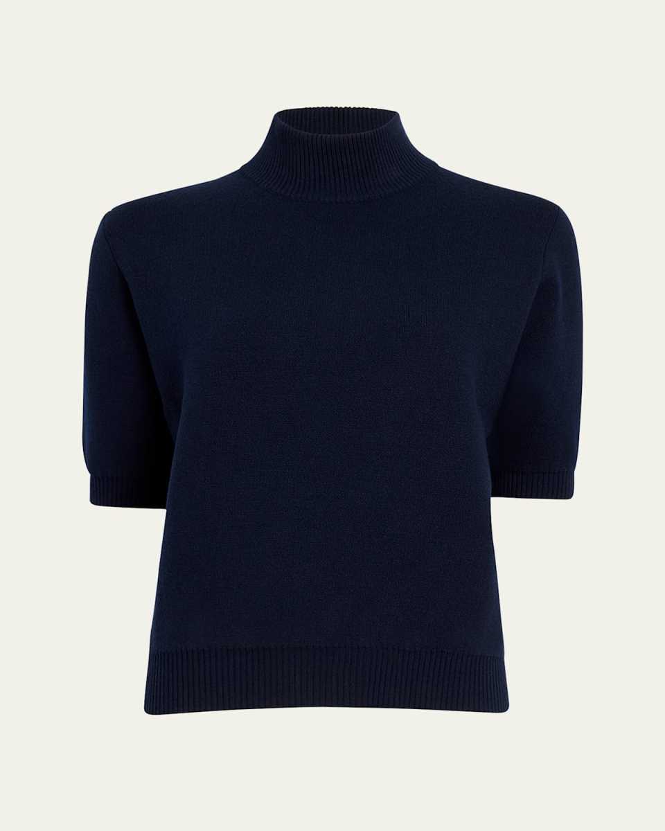 Marco High-Neck Wool Top